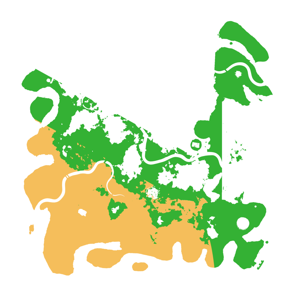 Biome Rust Map: Procedural Map, Size: 4250, Seed: 861584484
