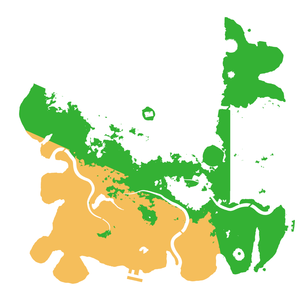 Biome Rust Map: Procedural Map, Size: 4000, Seed: 1439941373