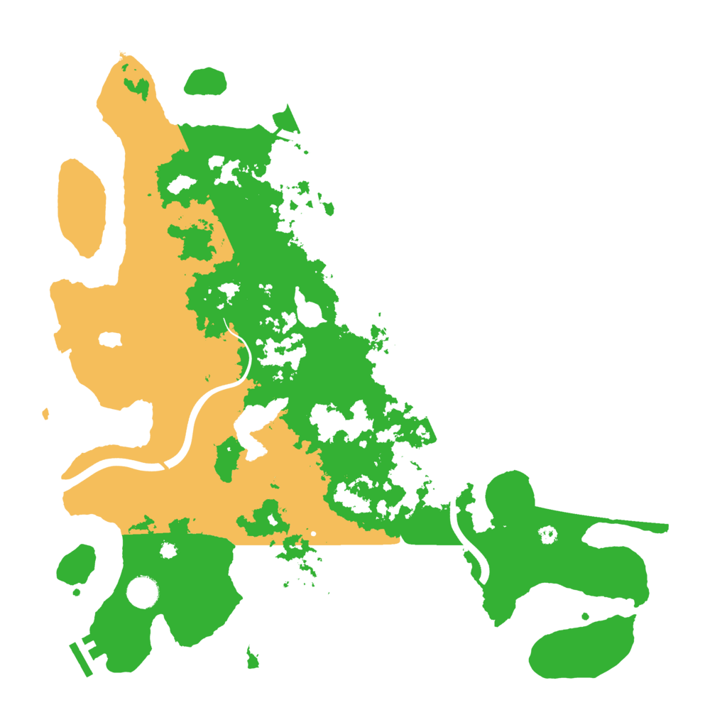 Biome Rust Map: Procedural Map, Size: 4000, Seed: 1398332386
