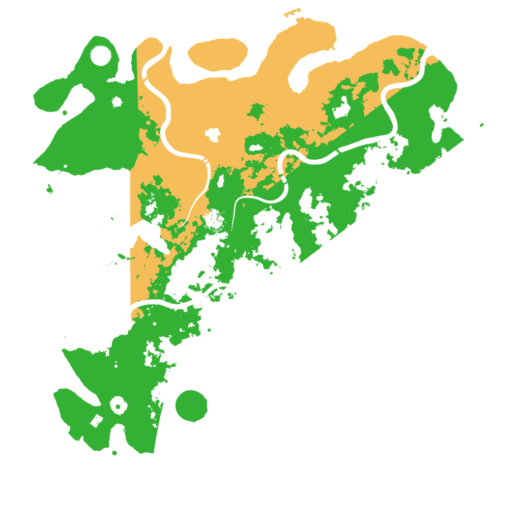Biome Rust Map: Procedural Map, Size: 4500, Seed: 905197703