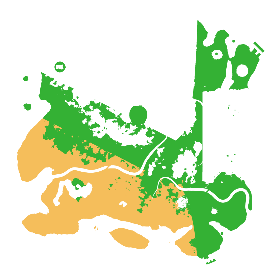 Biome Rust Map: Procedural Map, Size: 4000, Seed: 5415741