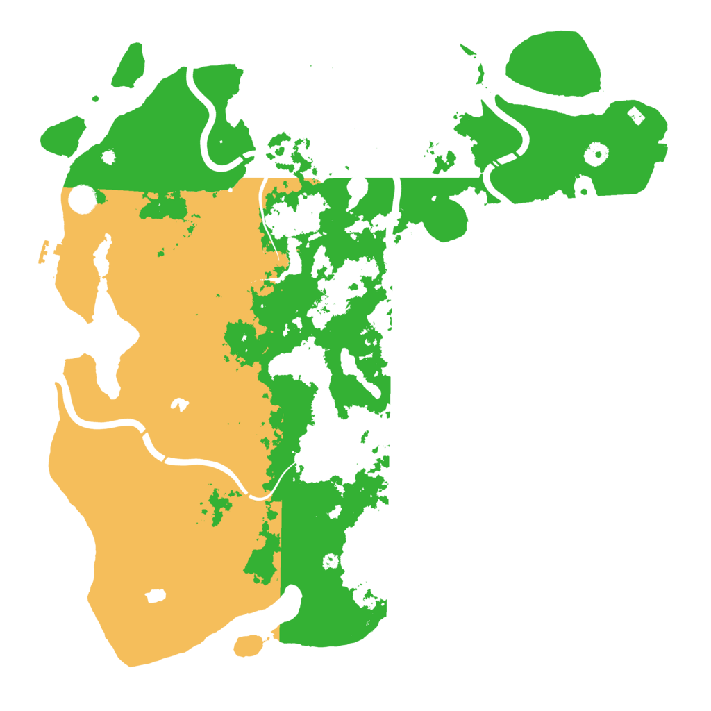 Biome Rust Map: Procedural Map, Size: 4500, Seed: 1672909652