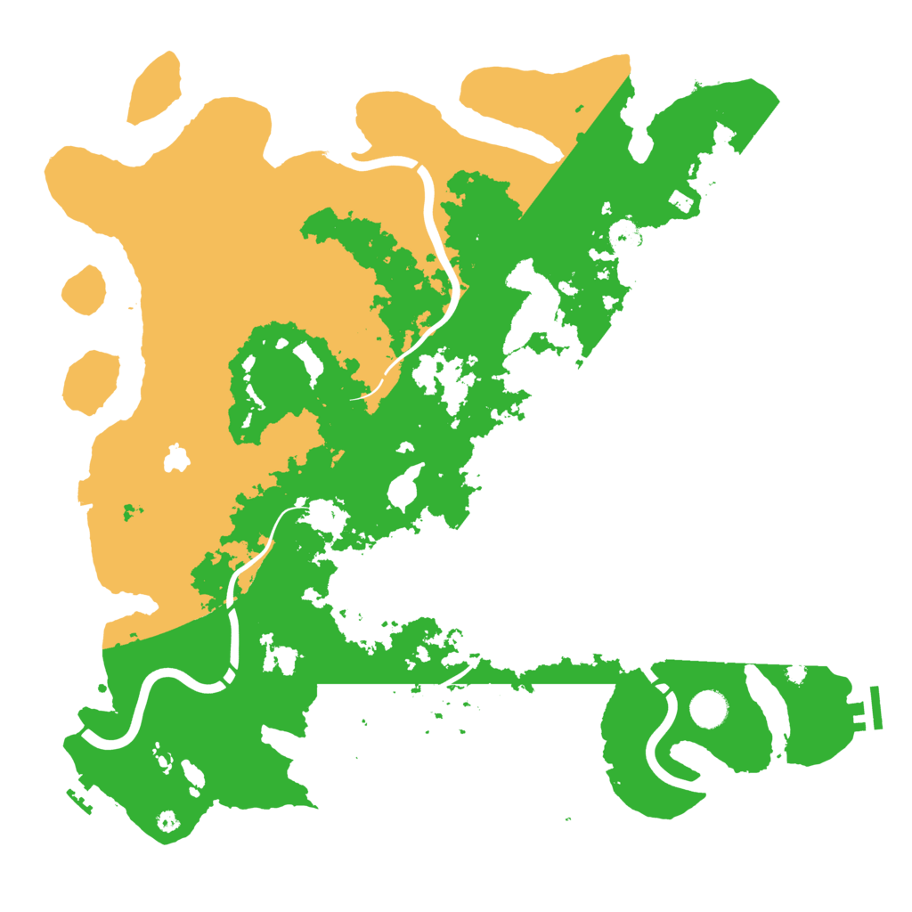 Biome Rust Map: Procedural Map, Size: 4250, Seed: 1583707172