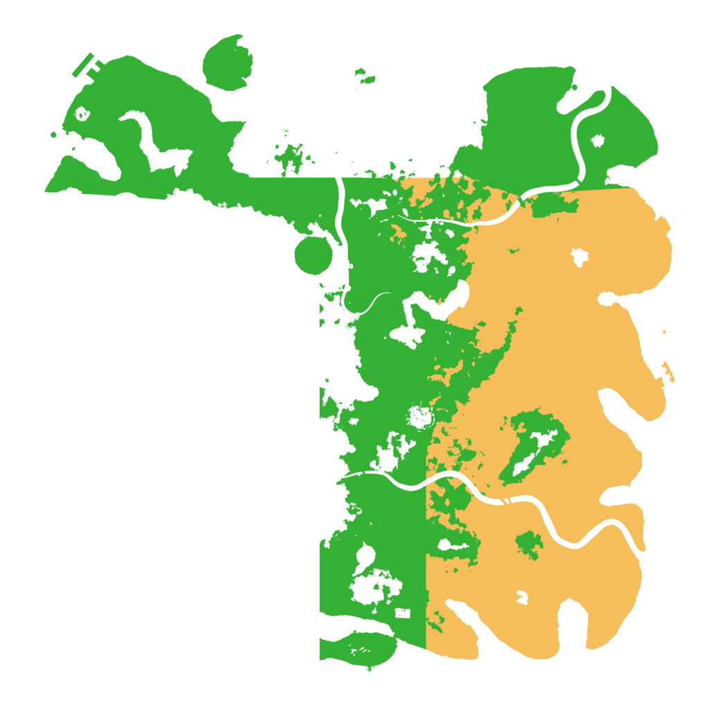 Biome Rust Map: Procedural Map, Size: 5000, Seed: 1013651094