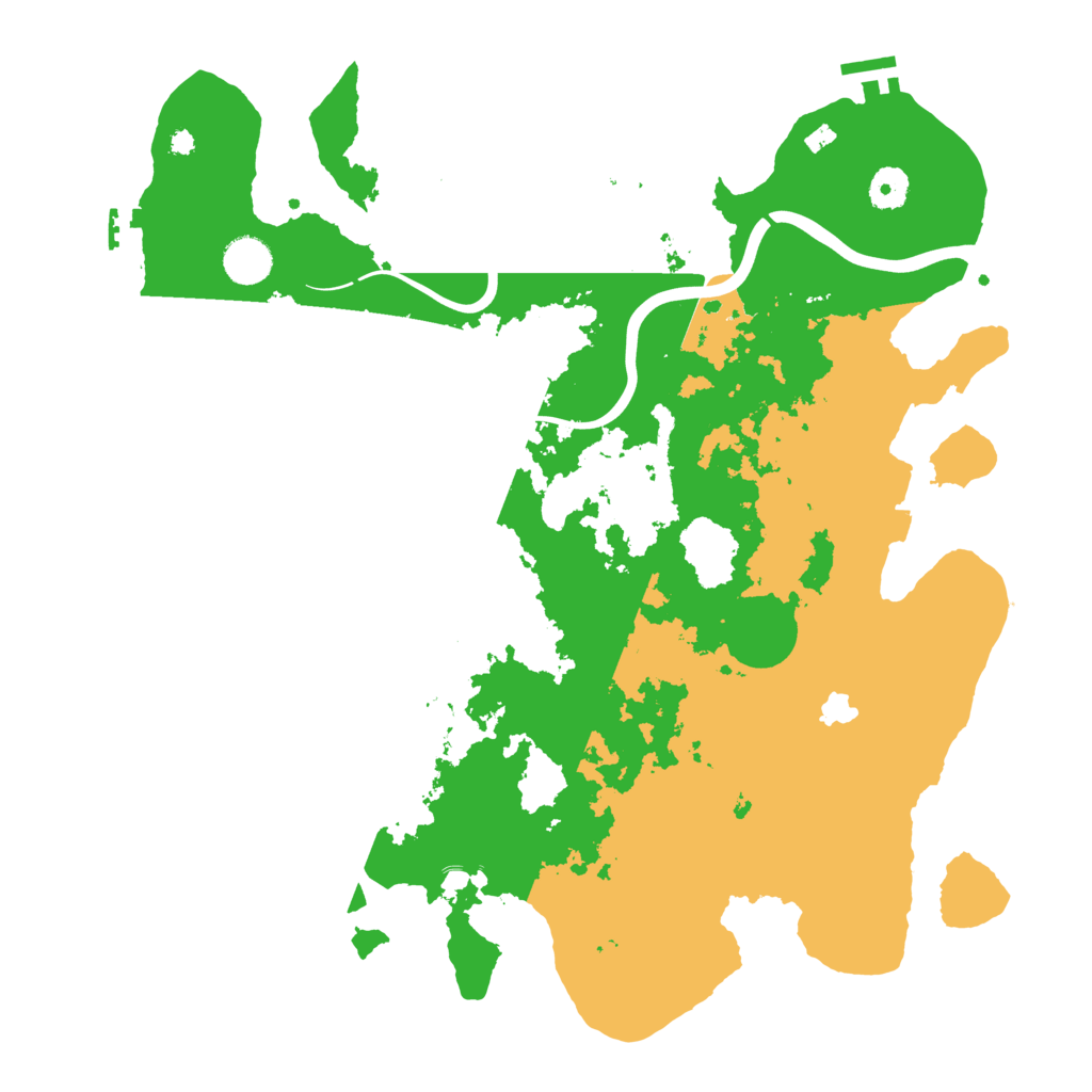 Biome Rust Map: Procedural Map, Size: 4000, Seed: 1078901554