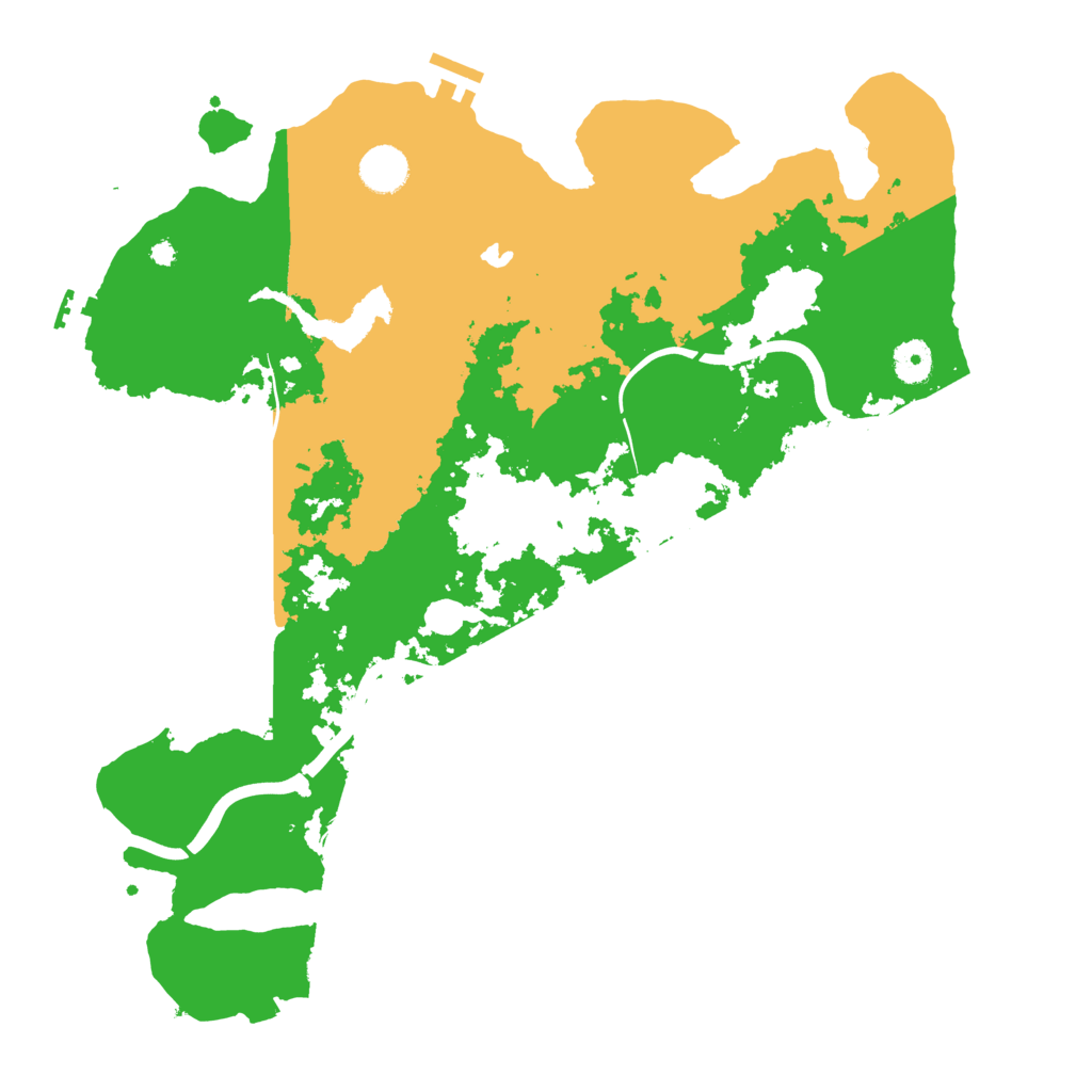 Biome Rust Map: Procedural Map, Size: 4000, Seed: 1362443030