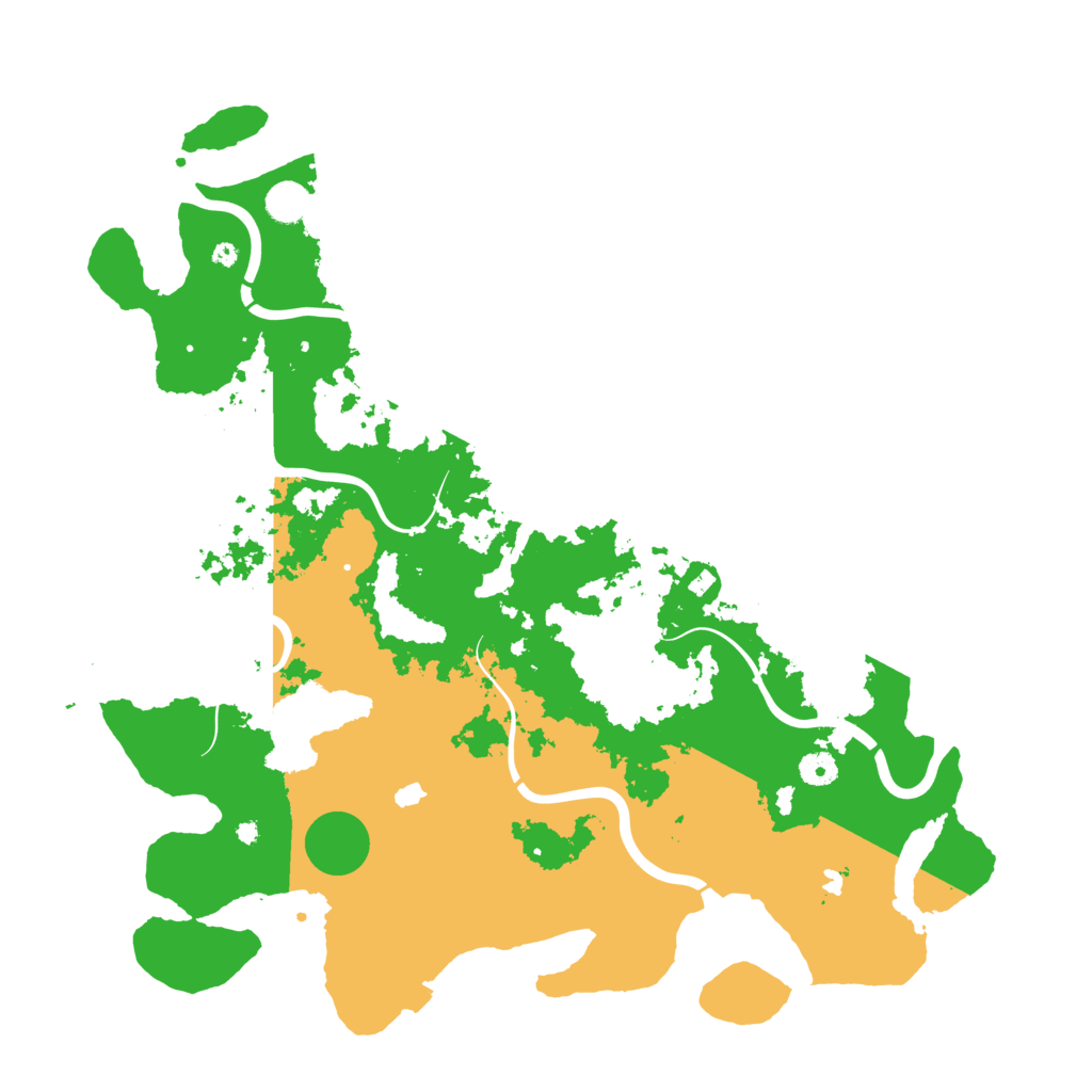 Biome Rust Map: Procedural Map, Size: 4500, Seed: 1727877029