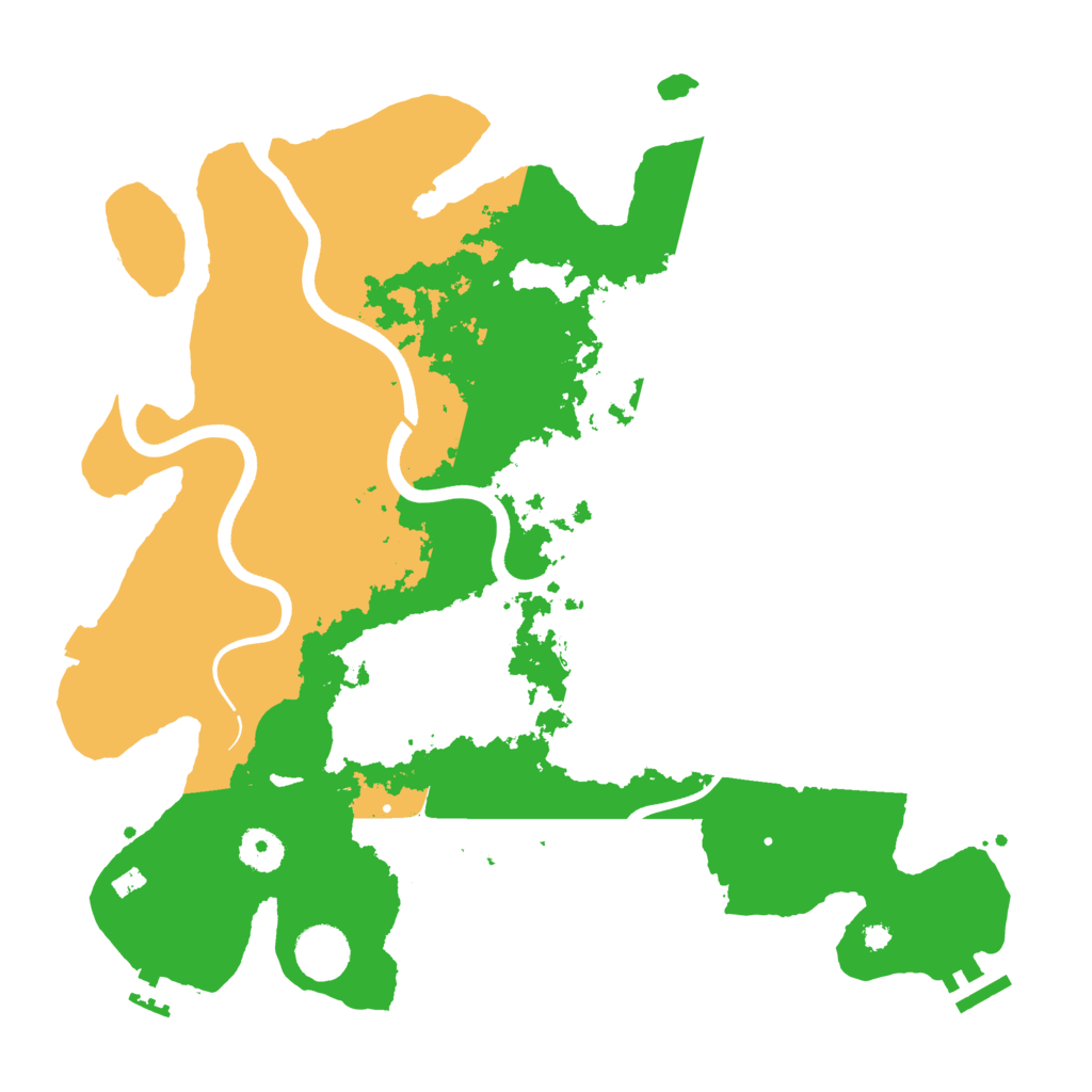 Biome Rust Map: Procedural Map, Size: 3750, Seed: 1165620138