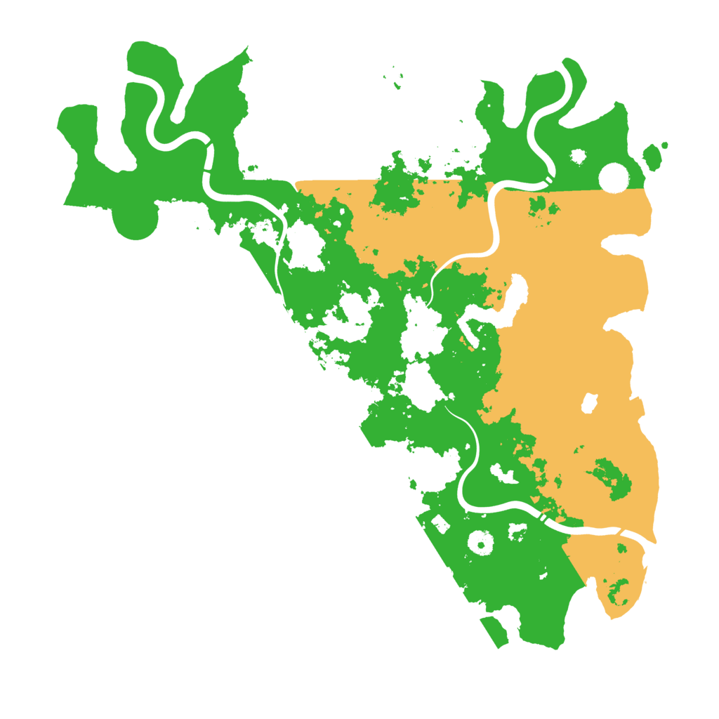 Biome Rust Map: Procedural Map, Size: 4250, Seed: 65378188