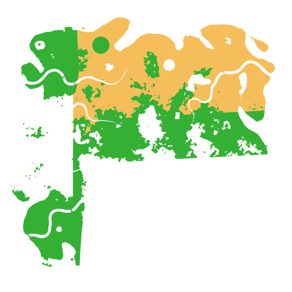 Biome Rust Map: Procedural Map, Size: 4500, Seed: 144283311