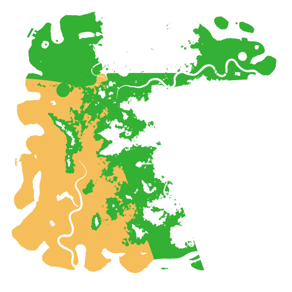 Biome Rust Map: Procedural Map, Size: 5800, Seed: 1229802082