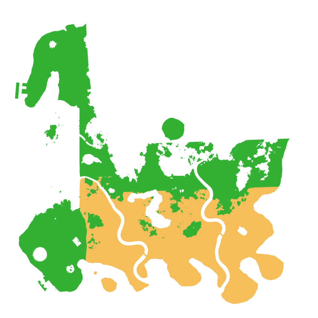 Biome Rust Map: Procedural Map, Size: 4000, Seed: 1091675917