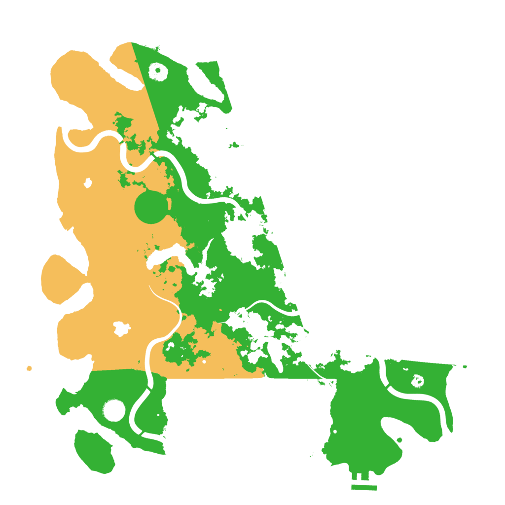Biome Rust Map: Procedural Map, Size: 4000, Seed: 785349345