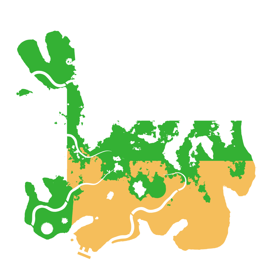 Biome Rust Map: Procedural Map, Size: 4000, Seed: 1906116528