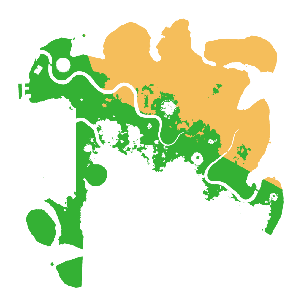 Biome Rust Map: Procedural Map, Size: 3750, Seed: 1727224960