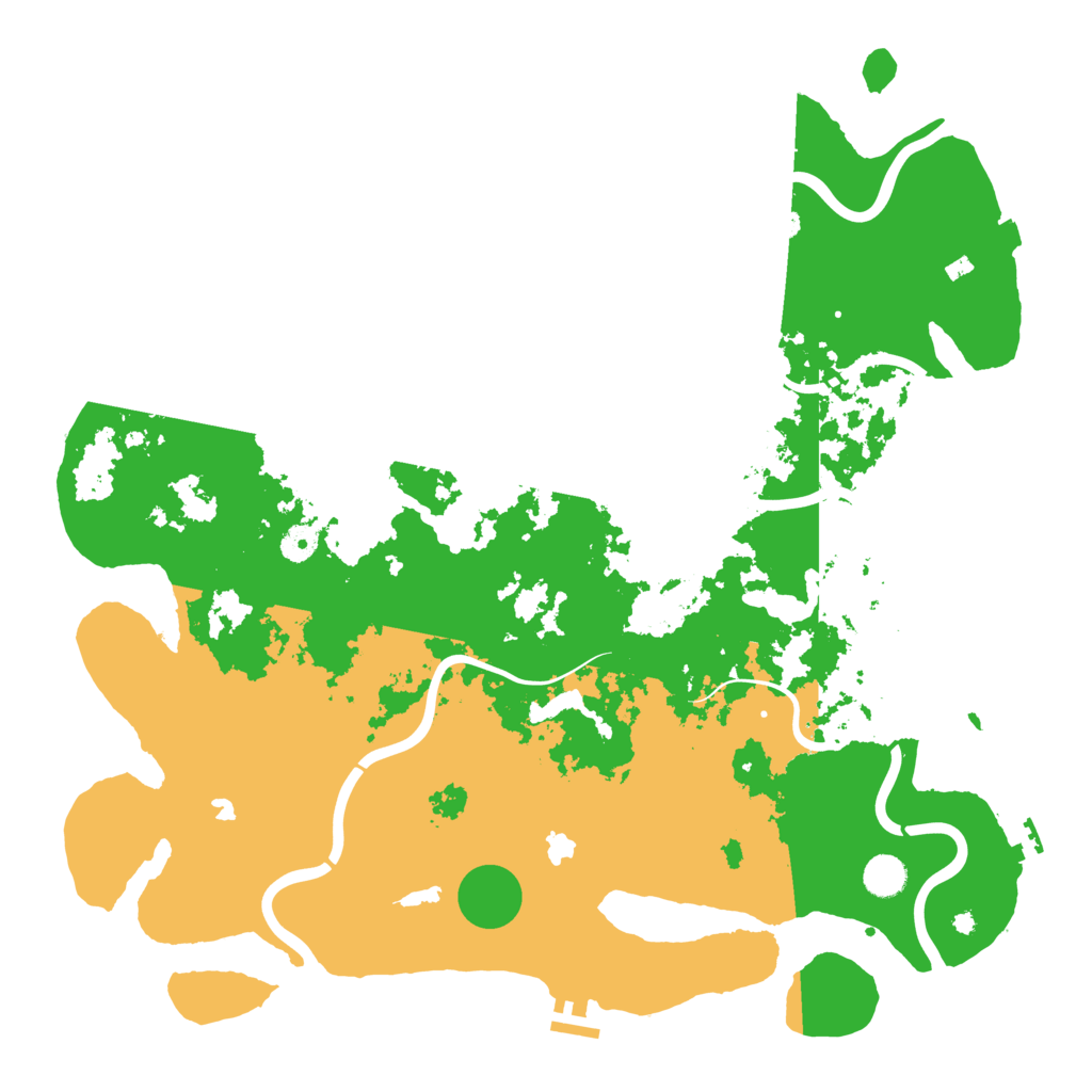 Biome Rust Map: Procedural Map, Size: 4500, Seed: 237