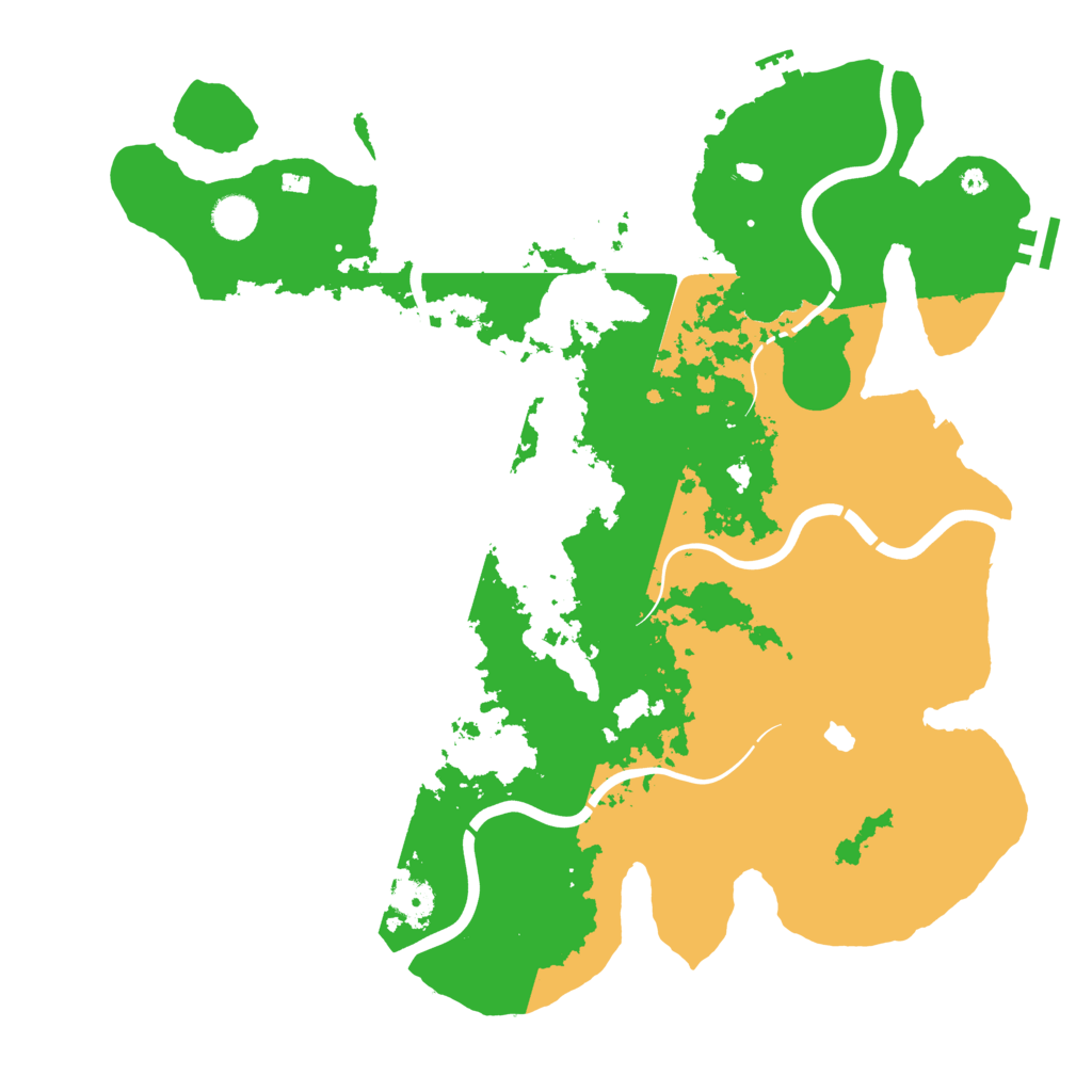 Biome Rust Map: Procedural Map, Size: 4250, Seed: 1914738724