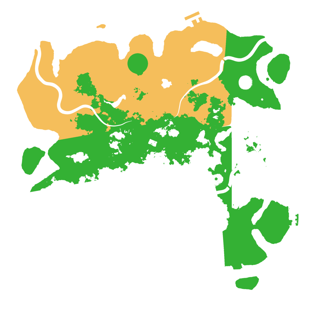 Biome Rust Map: Procedural Map, Size: 4000, Seed: 880