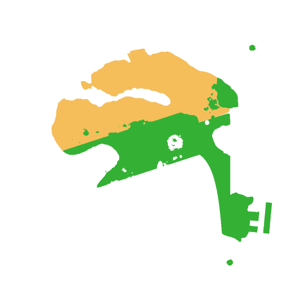 Biome Rust Map: Procedural Map, Size: 2000, Seed: 1745504543