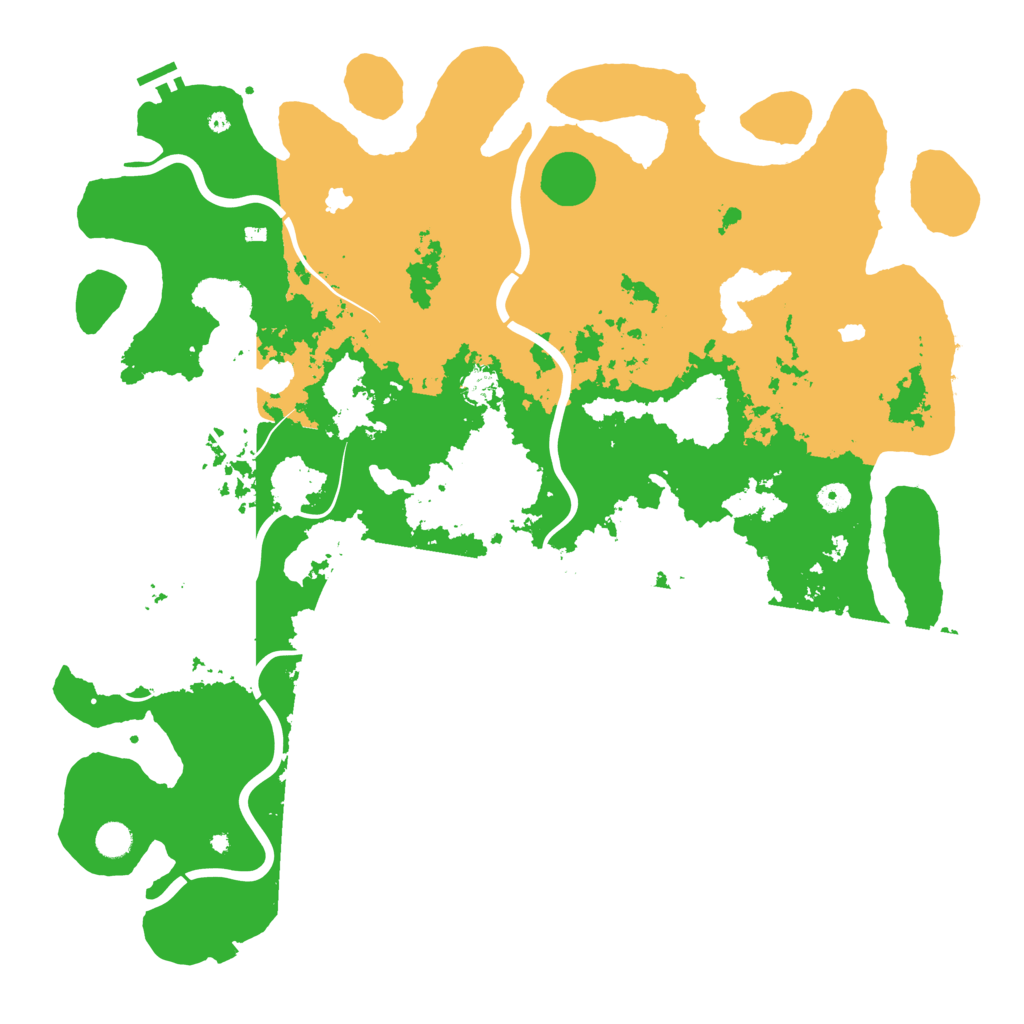 Biome Rust Map: Procedural Map, Size: 5000, Seed: 1752556043