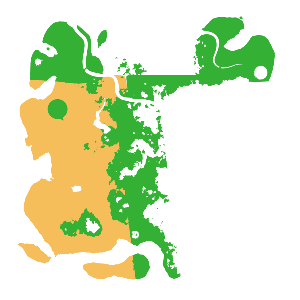 Biome Rust Map: Procedural Map, Size: 4000, Seed: 319348465
