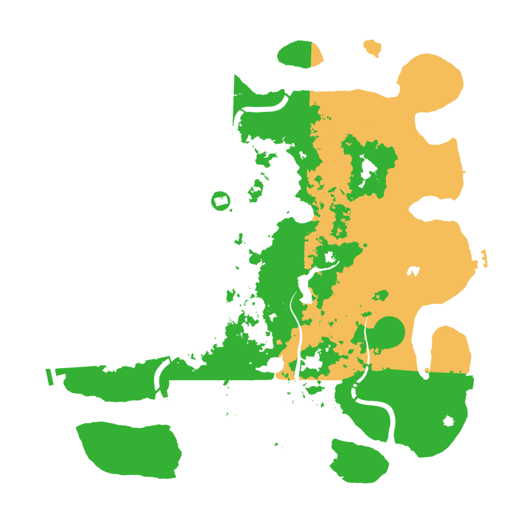 Biome Rust Map: Procedural Map, Size: 4250, Seed: 963270537
