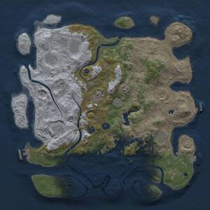 Thumbnail Rust Map: Procedural Map, Size: 4250, Seed: 963270537, 16 Monuments