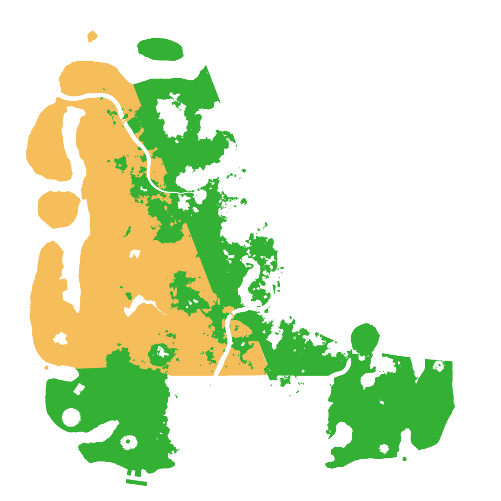 Biome Rust Map: Procedural Map, Size: 4800, Seed: 108195890
