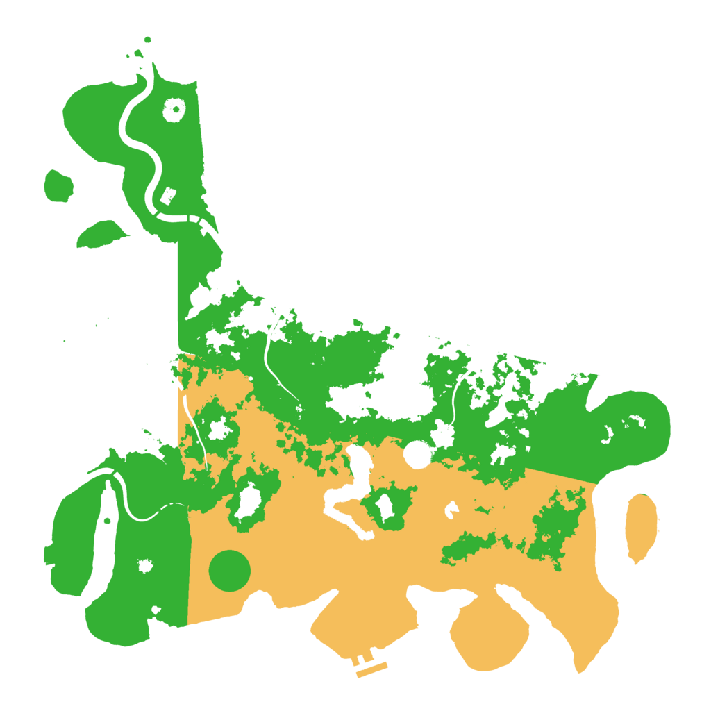Biome Rust Map: Procedural Map, Size: 4500, Seed: 129003156