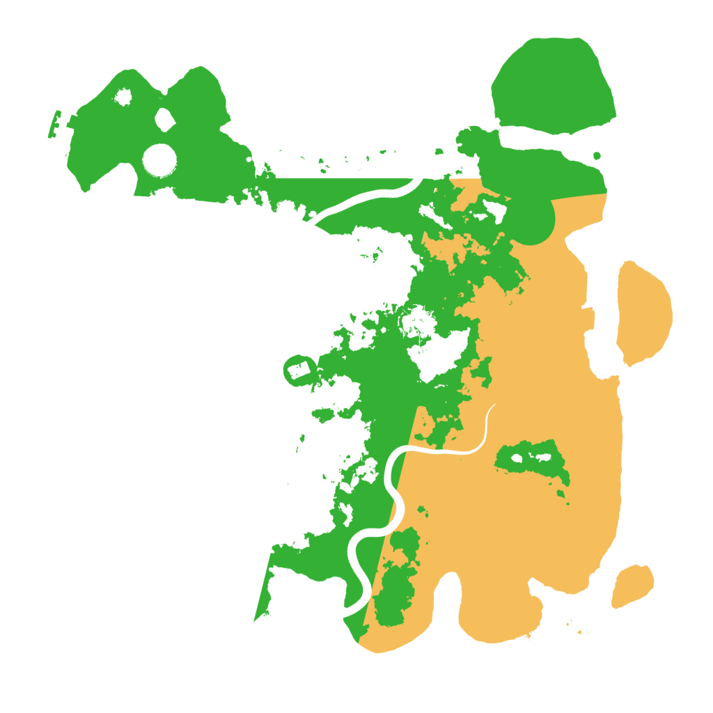 Biome Rust Map: Procedural Map, Size: 3750, Seed: 443362790