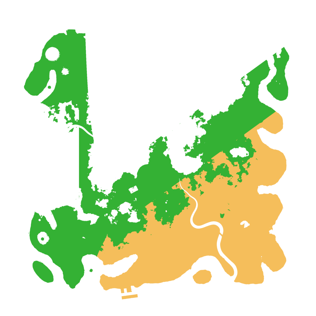 Biome Rust Map: Procedural Map, Size: 4000, Seed: 990359