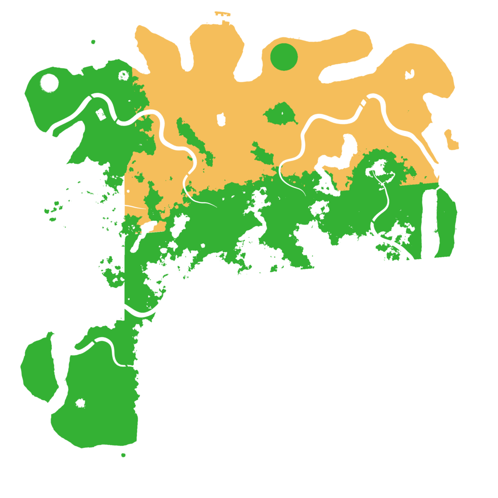 Biome Rust Map: Procedural Map, Size: 4800, Seed: 379859120