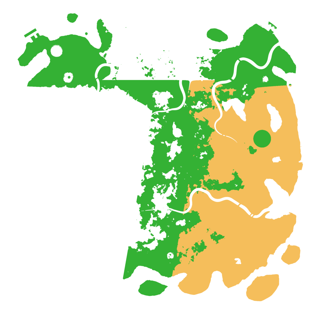 Biome Rust Map: Procedural Map, Size: 4800, Seed: 326506