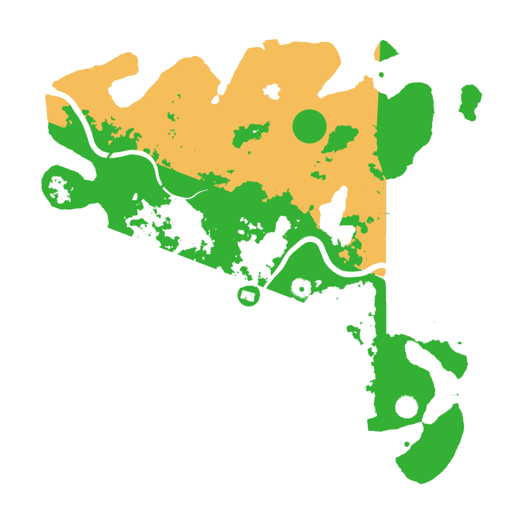 Biome Rust Map: Procedural Map, Size: 4000, Seed: 1145009446