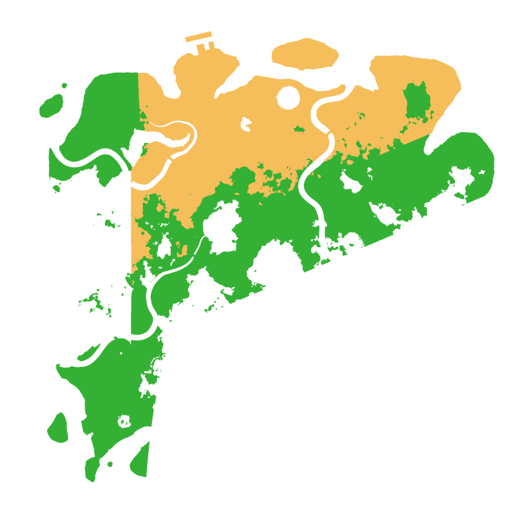 Biome Rust Map: Procedural Map, Size: 4000, Seed: 905296259