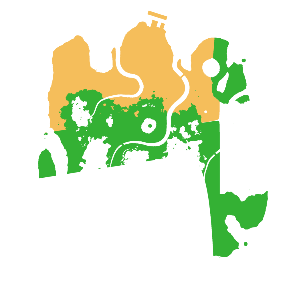 Biome Rust Map: Procedural Map, Size: 3000, Seed: 215605466