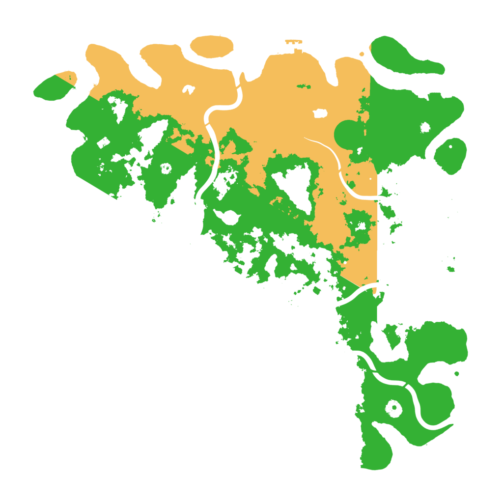 Biome Rust Map: Procedural Map, Size: 4500, Seed: 47157798