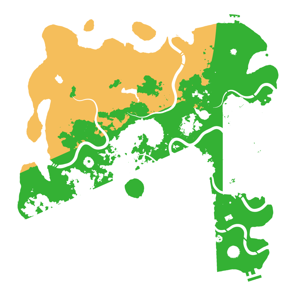 Biome Rust Map: Procedural Map, Size: 4250, Seed: 807521091