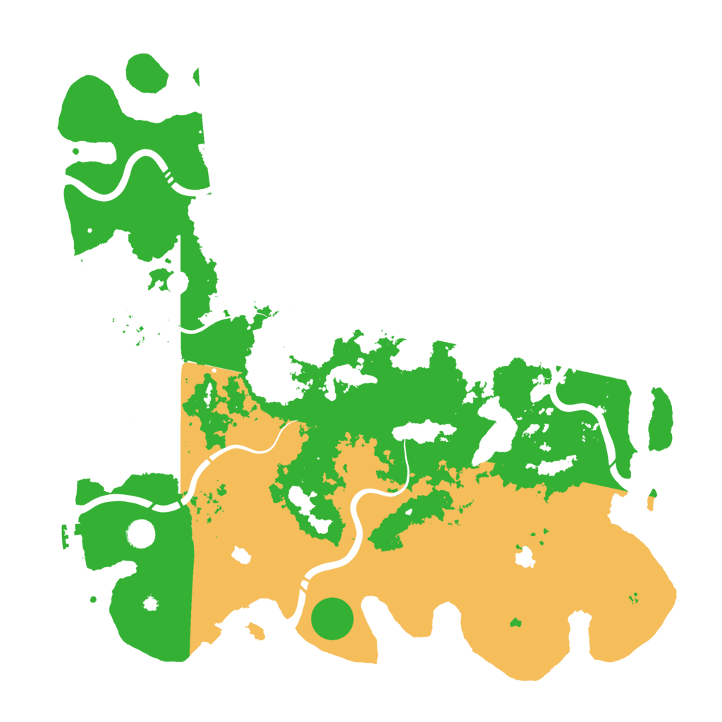 Biome Rust Map: Procedural Map, Size: 4500, Seed: 1717859173