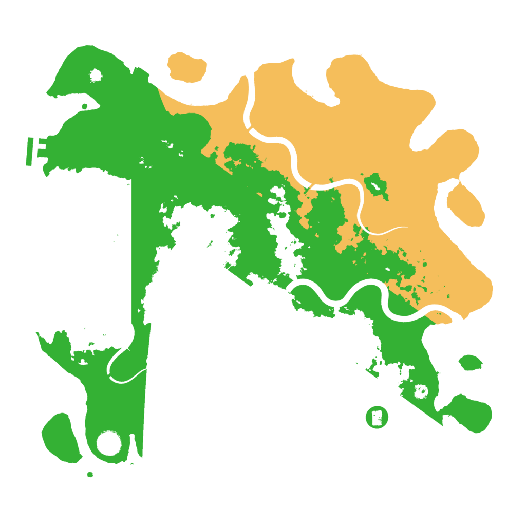 Biome Rust Map: Procedural Map, Size: 3750, Seed: 62325361