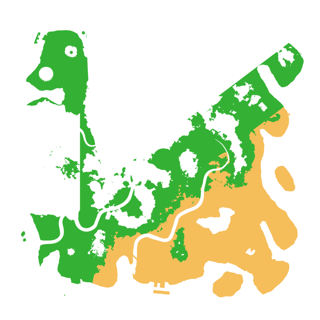 Biome Rust Map: Procedural Map, Size: 4000, Seed: 16690