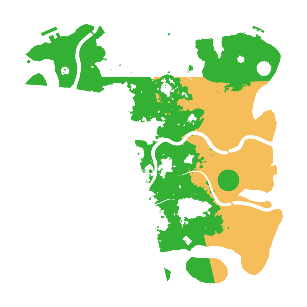Biome Rust Map: Procedural Map, Size: 3750, Seed: 1742984711