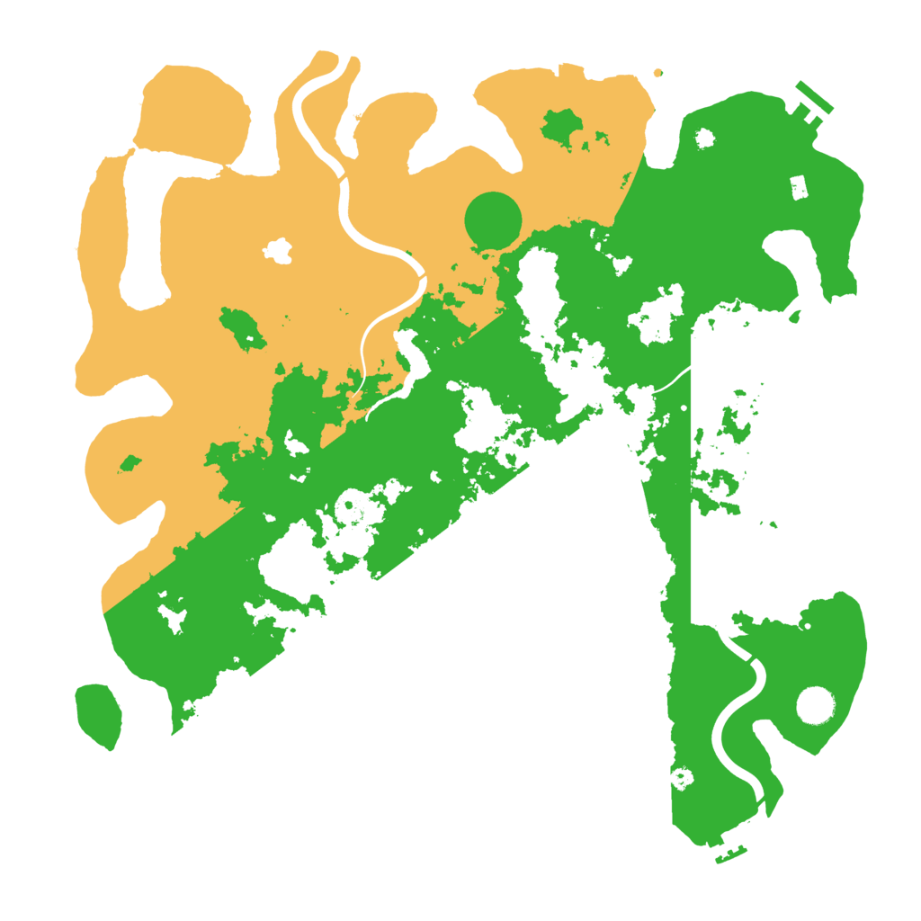 Biome Rust Map: Procedural Map, Size: 4250, Seed: 768578