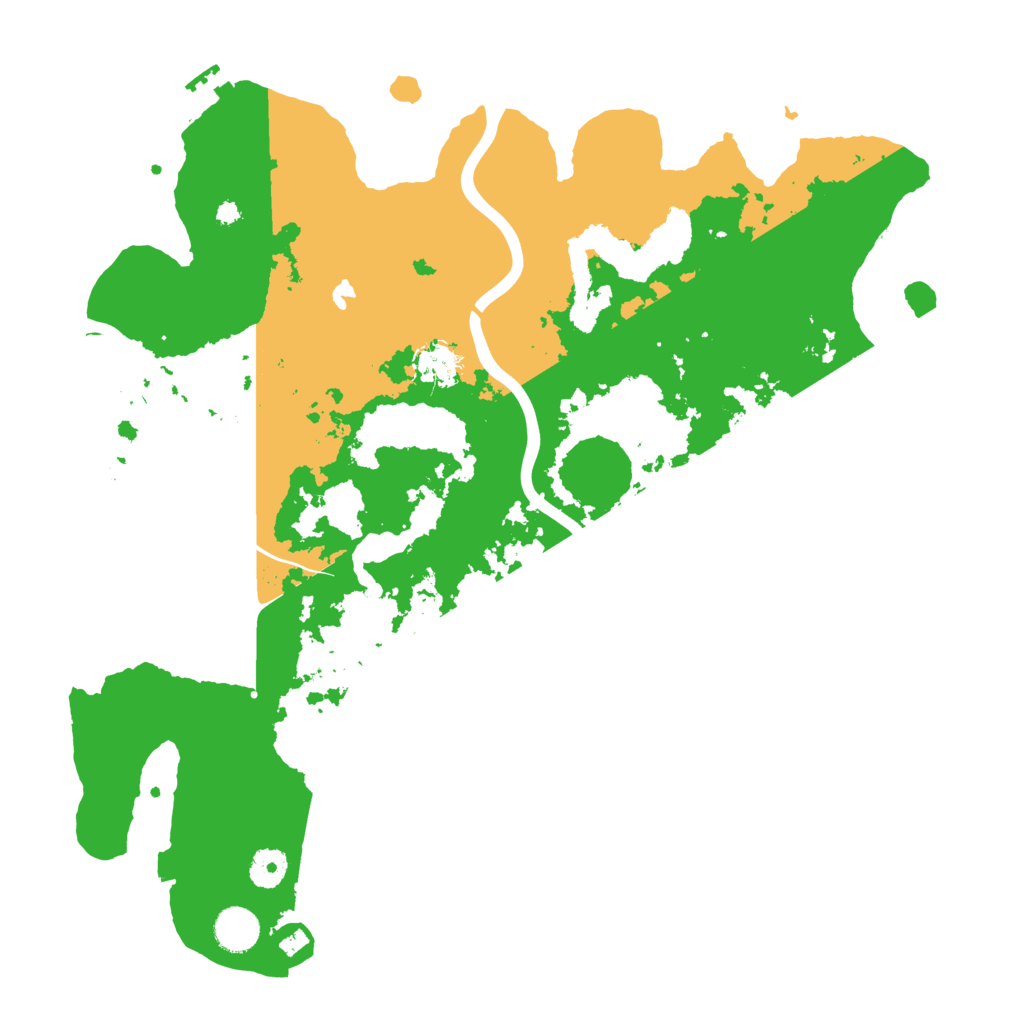 Biome Rust Map: Procedural Map, Size: 4000, Seed: 21200