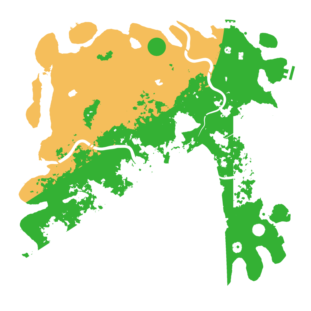 Biome Rust Map: Procedural Map, Size: 4500, Seed: 685784655
