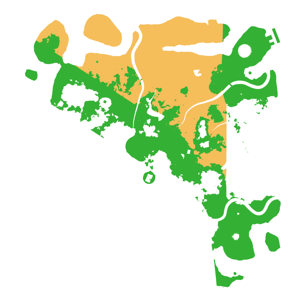 Biome Rust Map: Procedural Map, Size: 4000, Seed: 482695843