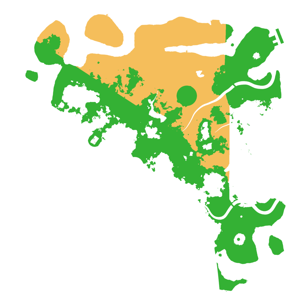 Biome Rust Map: Procedural Map, Size: 4000, Seed: 482695843