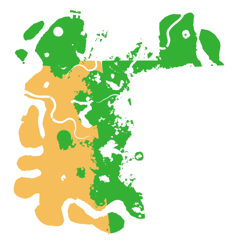 Biome Rust Map: Procedural Map, Size: 4500, Seed: 556493737