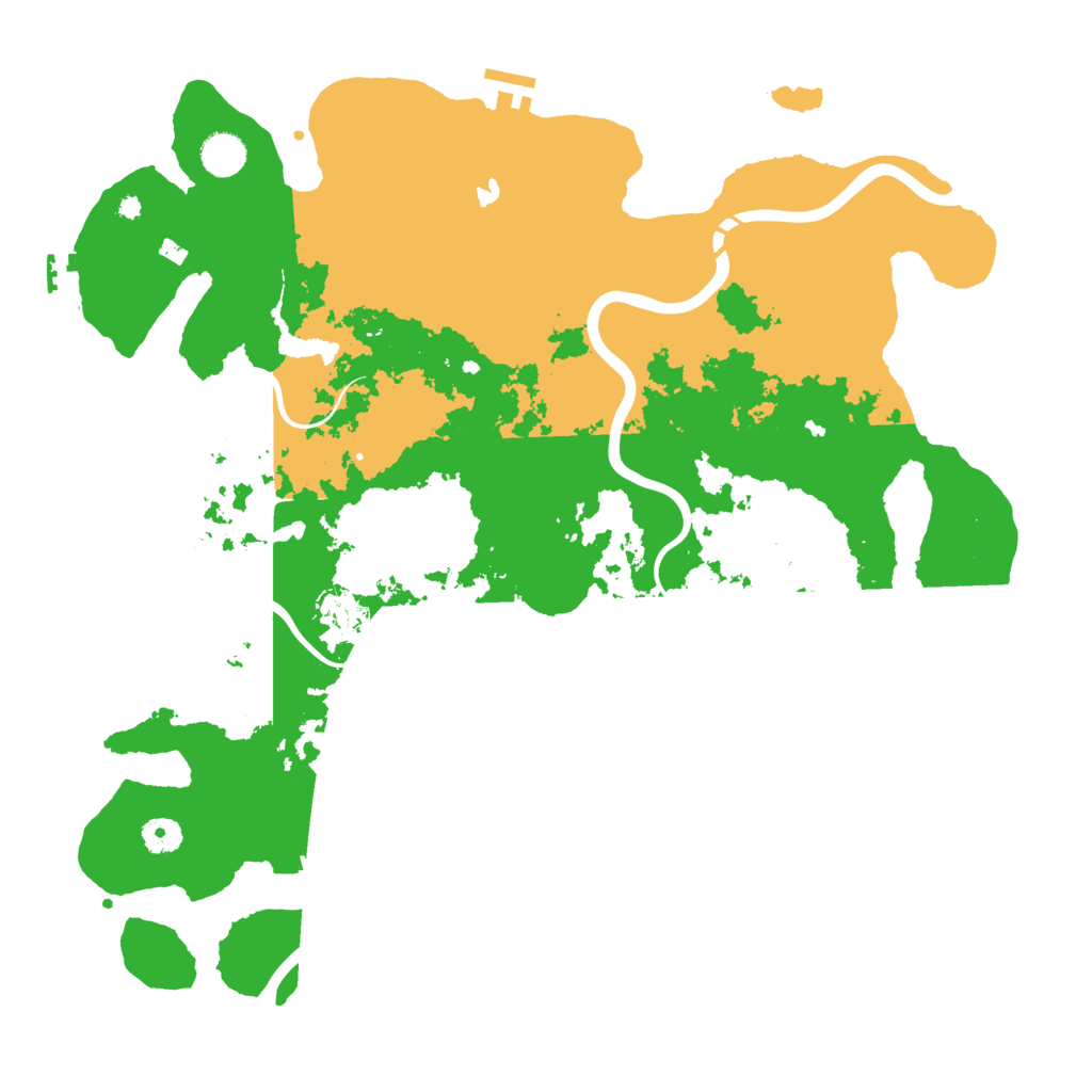 Biome Rust Map: Procedural Map, Size: 4300, Seed: 297774666