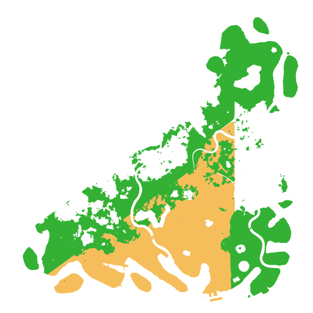 Biome Rust Map: Procedural Map, Size: 5100, Seed: 849292036